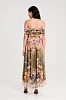 Citrus Long Dress Mesh