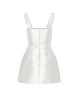 Vasiliki mini dress white