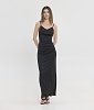 Venus midnight floral maxi dress