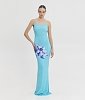 Veronica dress aqua floral